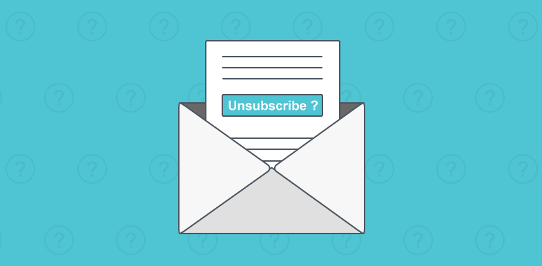 Unsubscribe Link in an email.