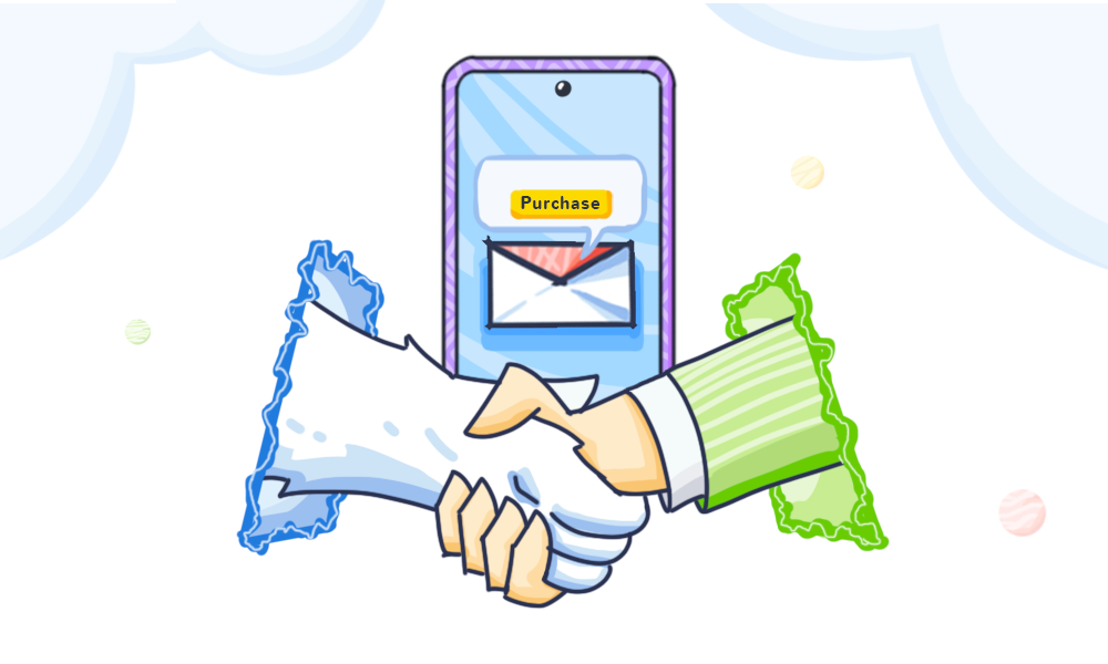 MailBluster Fluffy hand-shakes with its clients, ensuring mobile-friendly email marketing service.