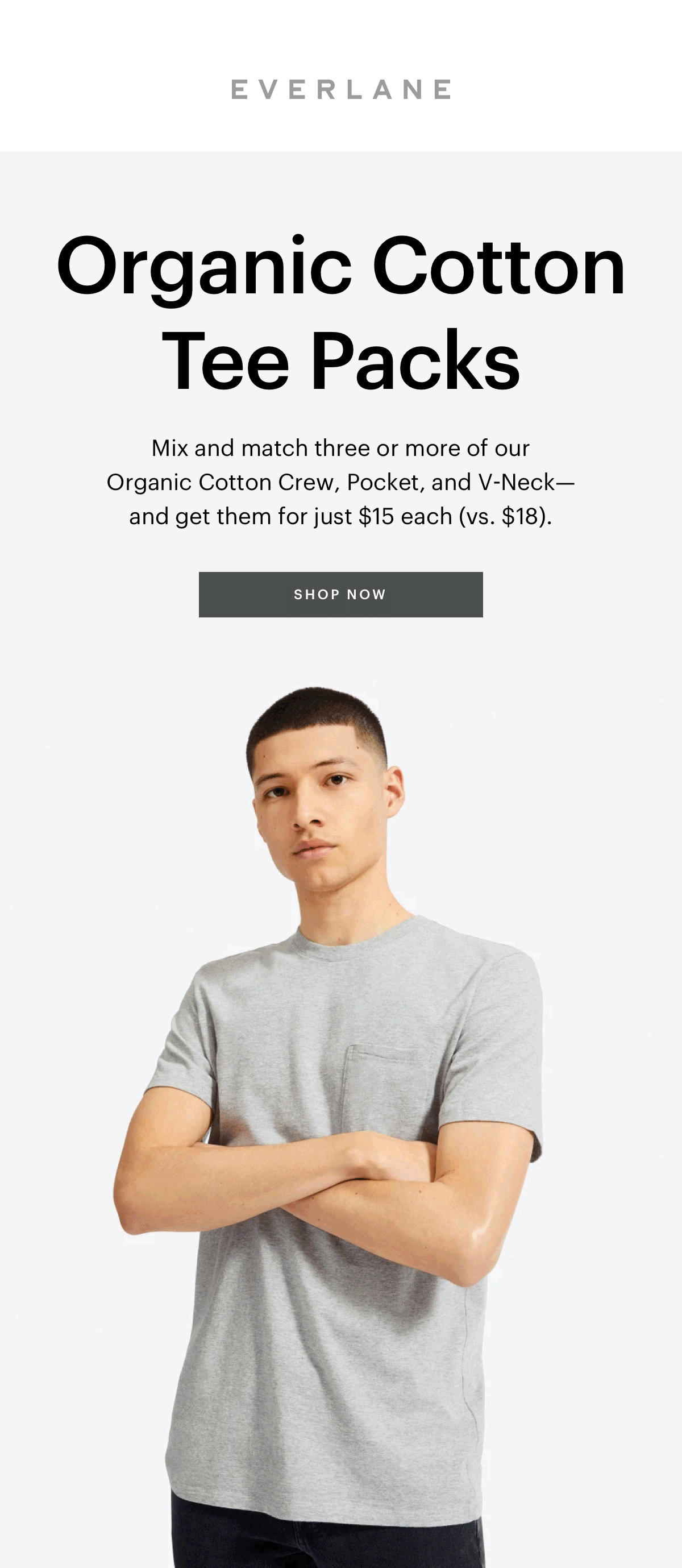 An example of an Email GIF by the Everlane brand