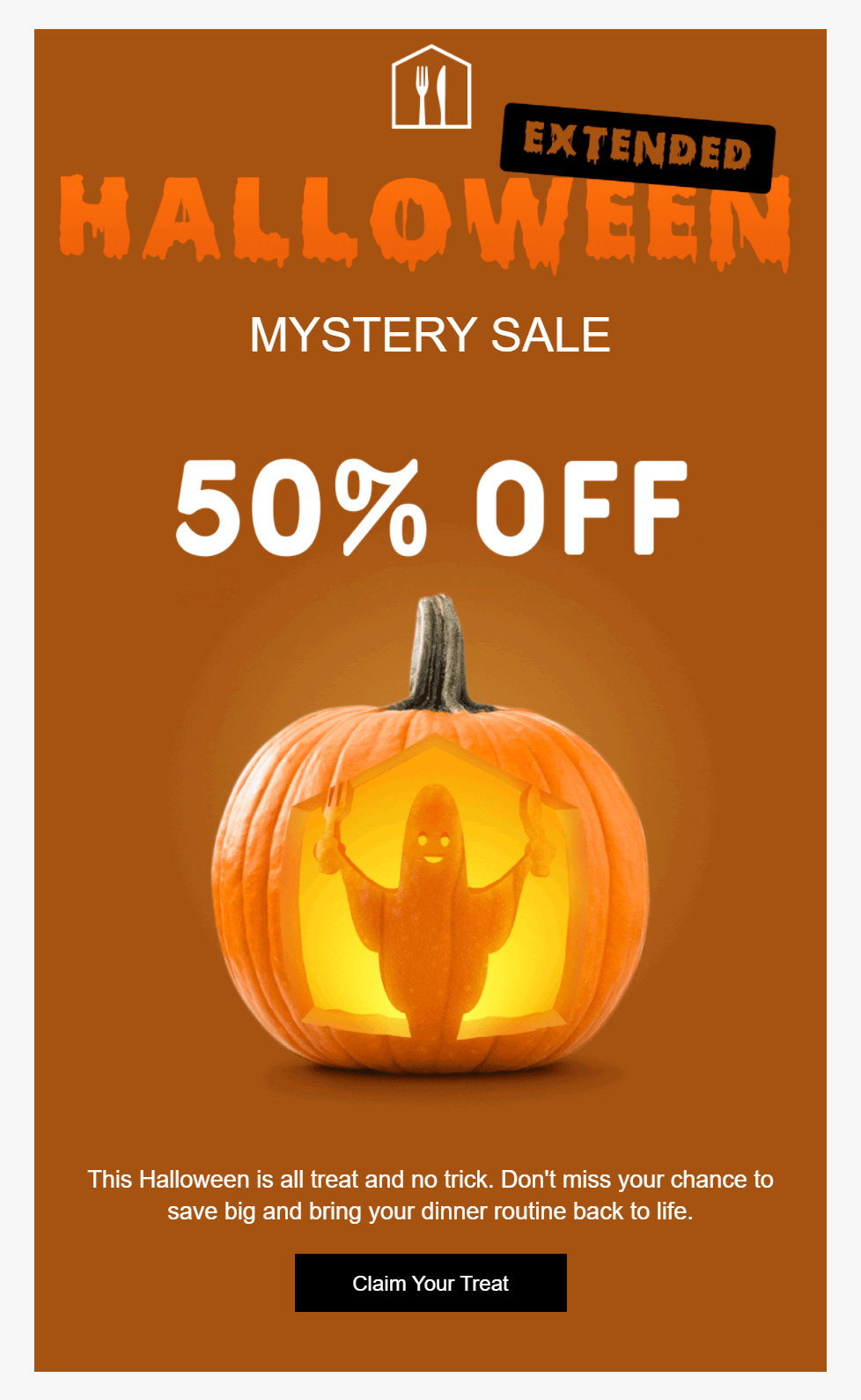 Halloween sale idea