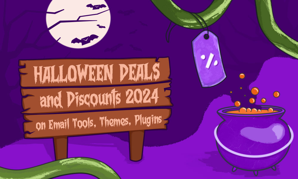 Halloween Deals & Discounts 2024 on Email Tools, Themes, Plugins