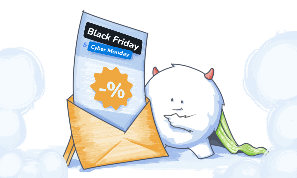MailBluster’s Black Friday & Cyber Monday Email Templates