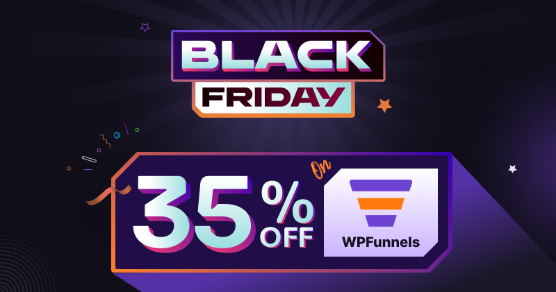 Black Friday deals from WPFunnels.