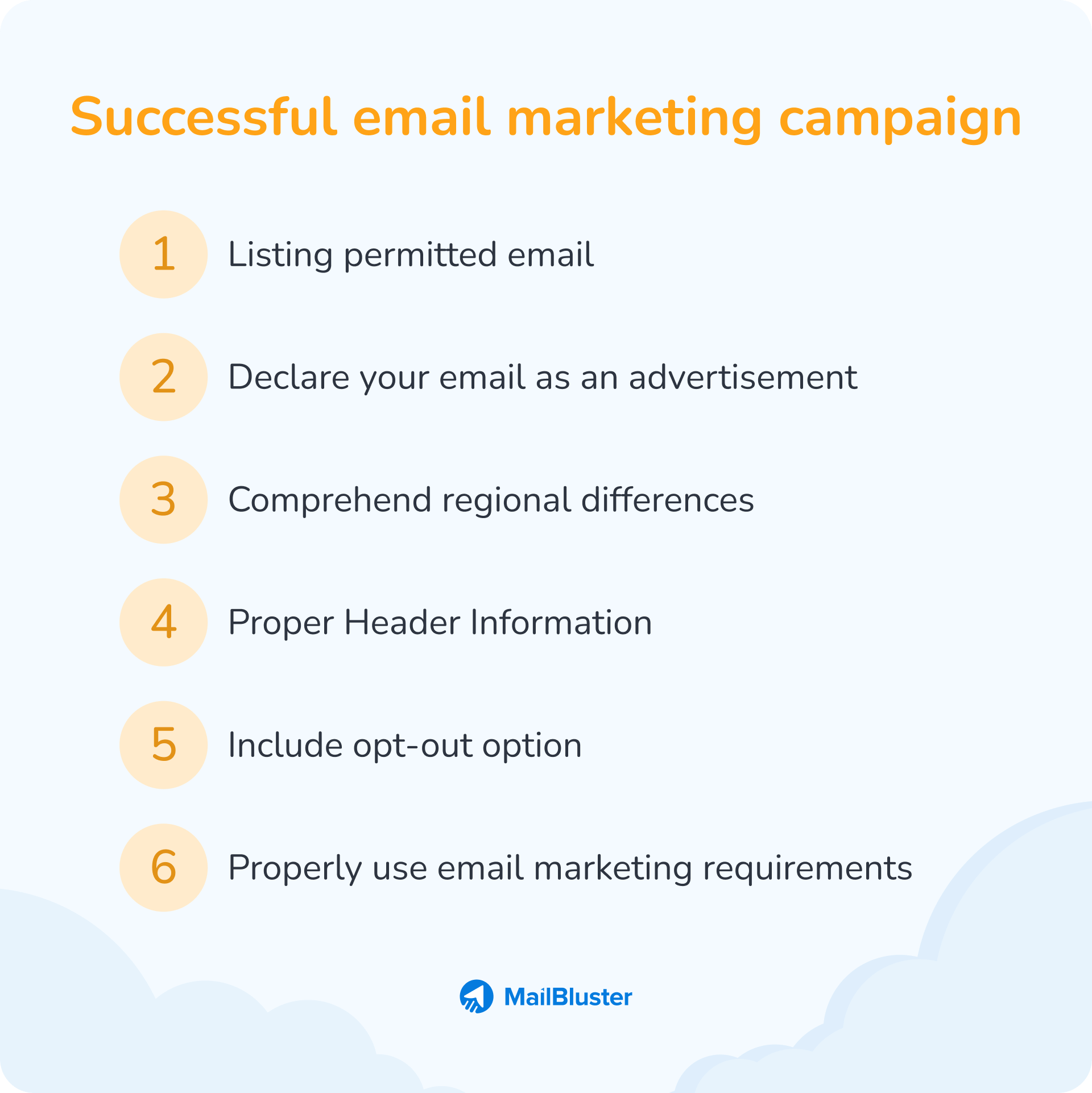 Successful email marketing campaign