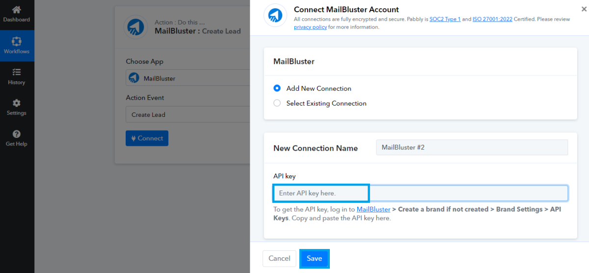 How to Connect MailBluster with Pabbly
