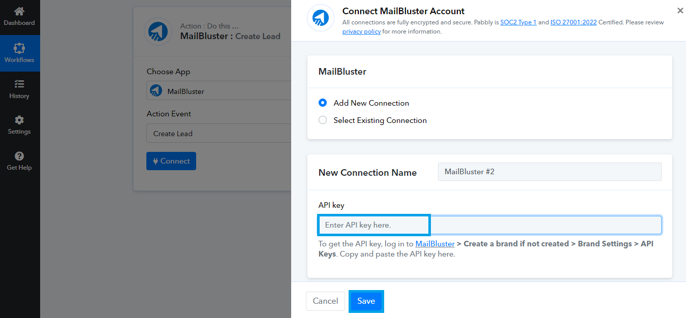 How to Connect MailBluster with Pabbly