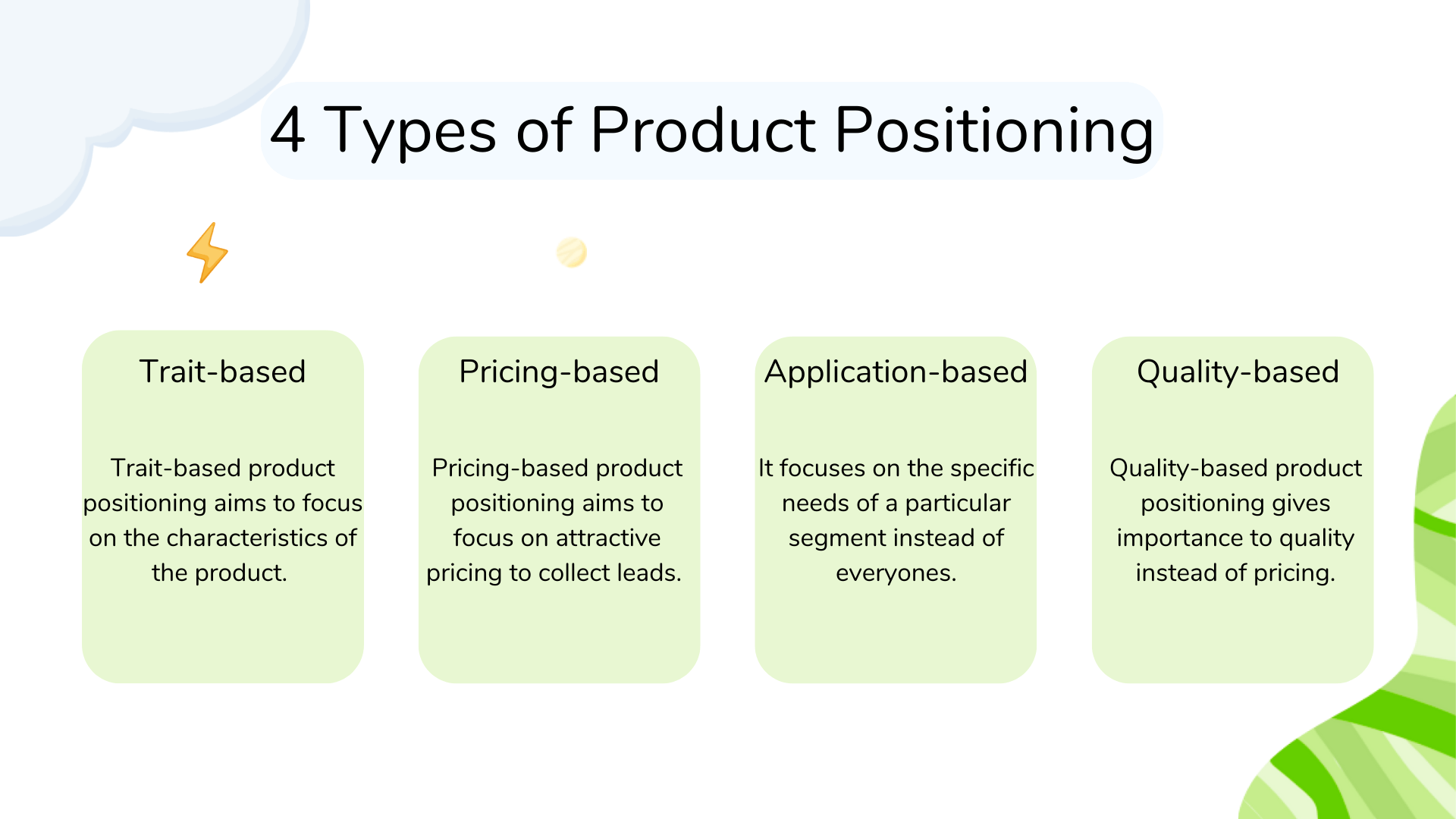 4 Types of Product Positioning