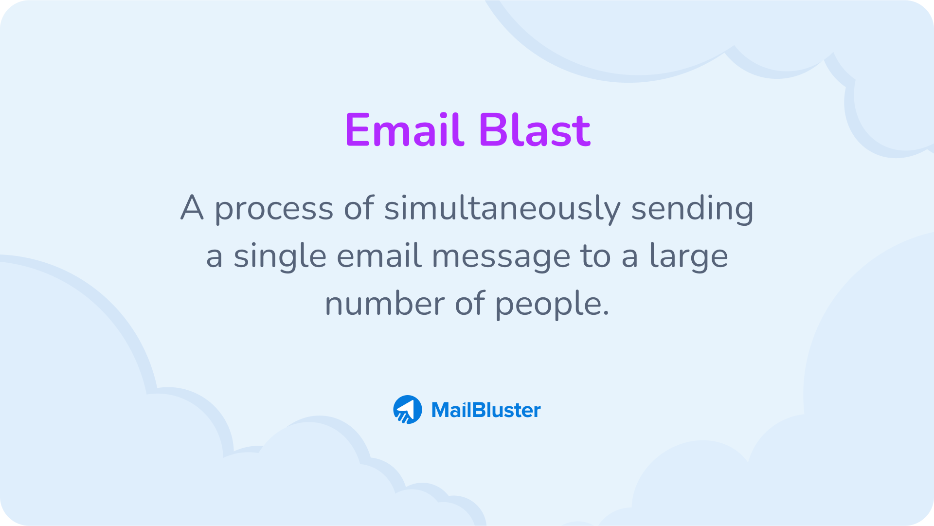What Is Email Blast? Definition of email blast.