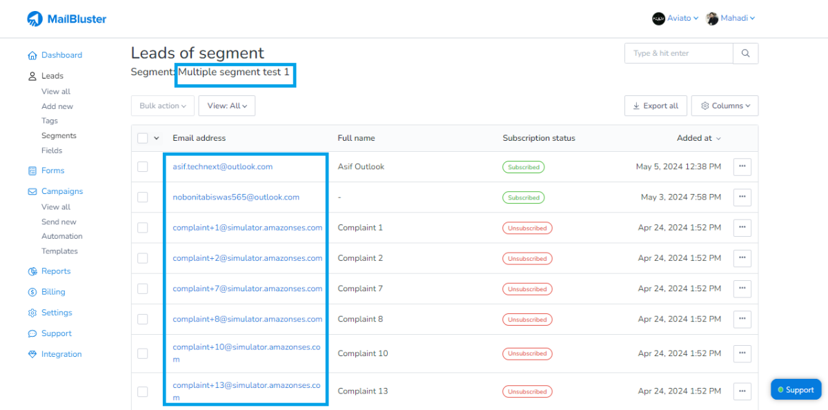 types of email templates - mailbluster Images High... Email Segmentation Feature MailBluster: Ultimate Guide
