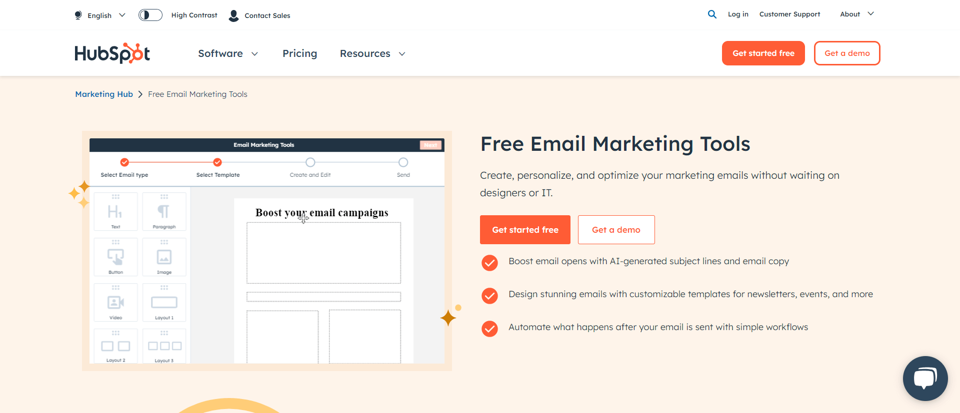 #10 Hubspot is the best email marketing platform for online stores