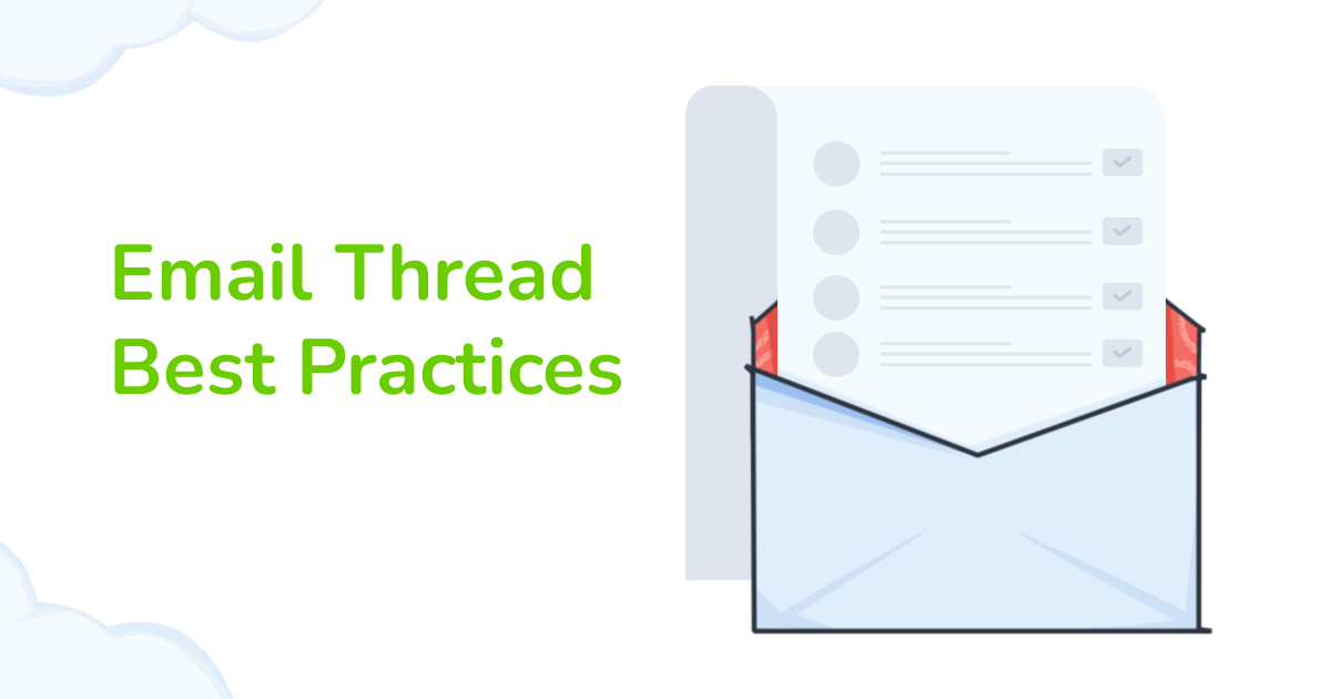 Email thread best practices