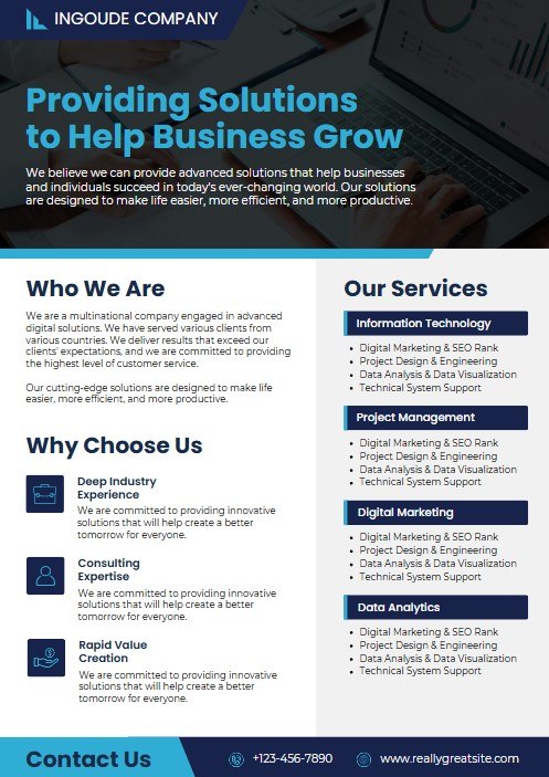 Ingoude Company newsletter for business growth