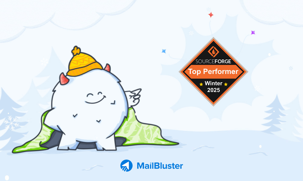 MailBluster Wins the Winter 2025 Top Performer Award in Business Software from Sourceforge