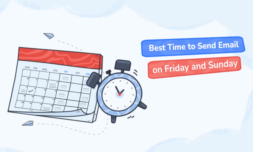 Estimating the Best Time to Send Email on Friday and Sunday