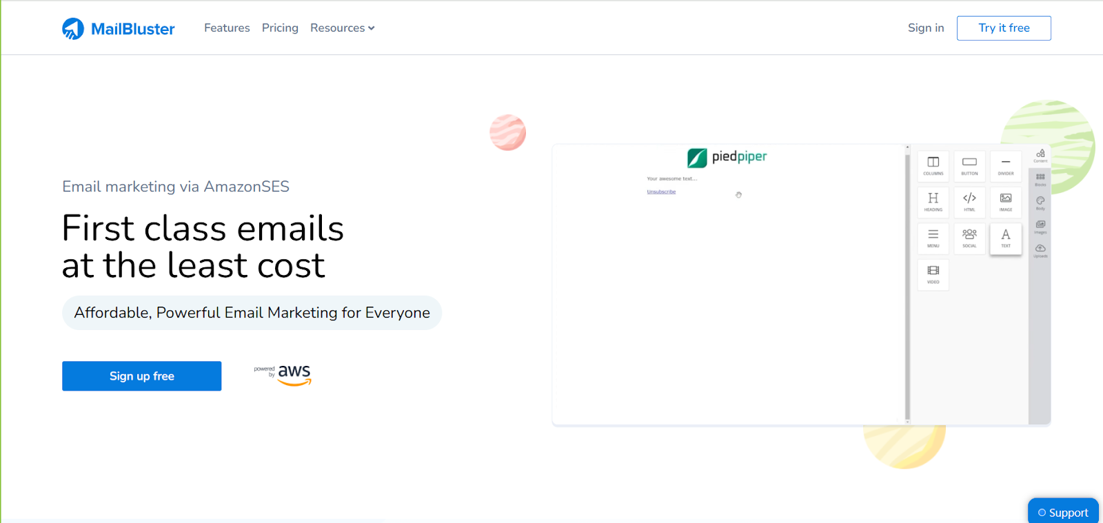 MailBluster as a tool for dropshipping email marketing.