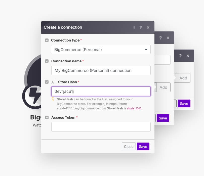 Pasting Store Hash on Make