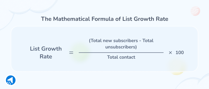 Email List Growth Rate Calculation