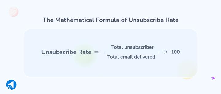 Email Unsubscribe Rate Calculation