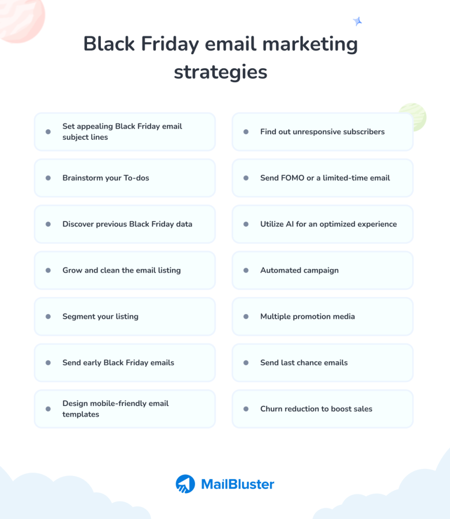Black Friday email marketing strategy
