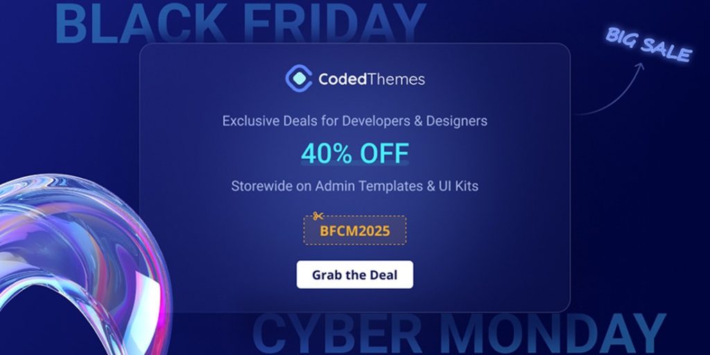 BFCM deals from CodedThemes
