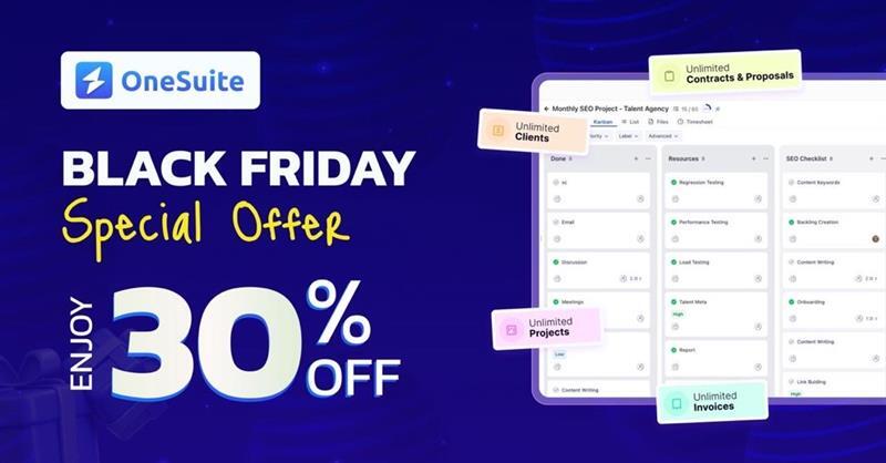 OneSuite Black Friday offer