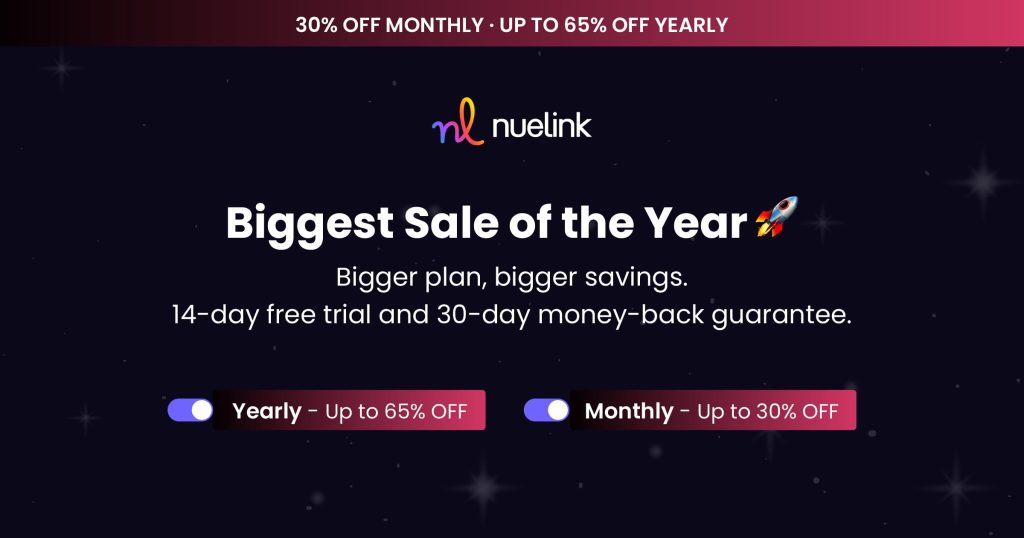 Nuelink BFCM offer