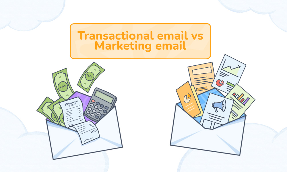 Transactional Email vs Marketing Email — What’s the Real Difference