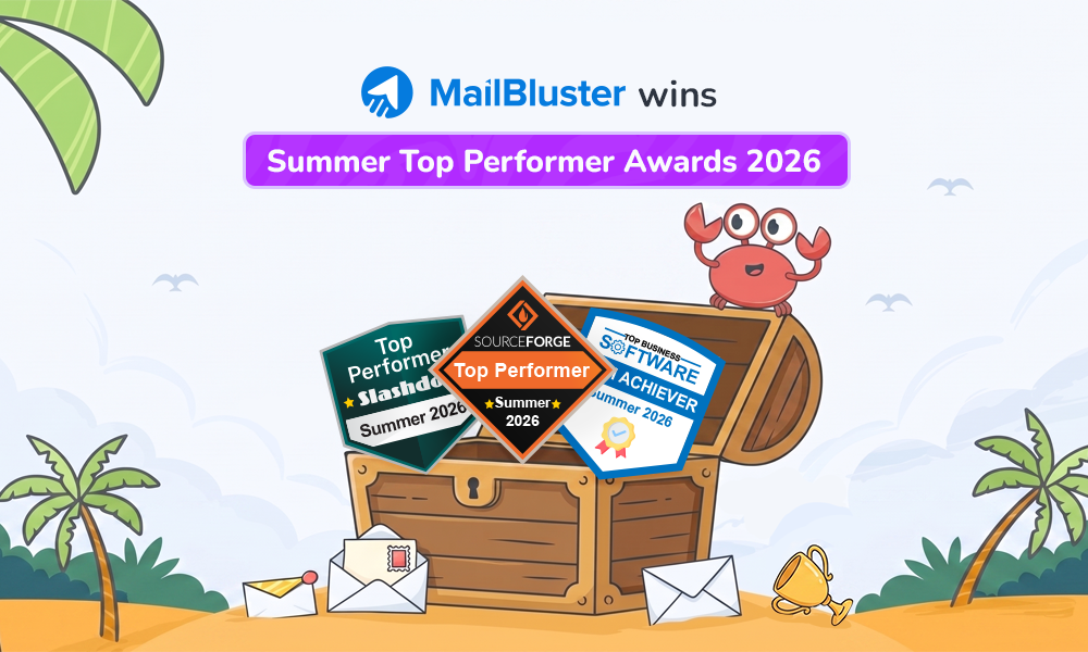 MailBluster Wins The Summer 2026 Top Performer Awards by SourceForge