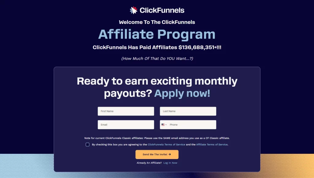 ClickFunnels Affiliate Program