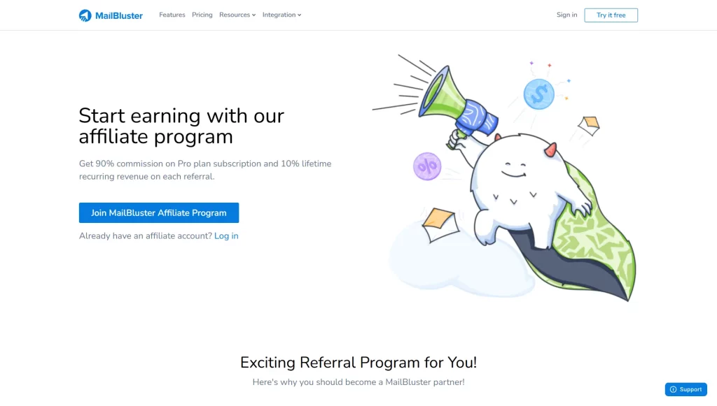 MailBluster Affiliate Program