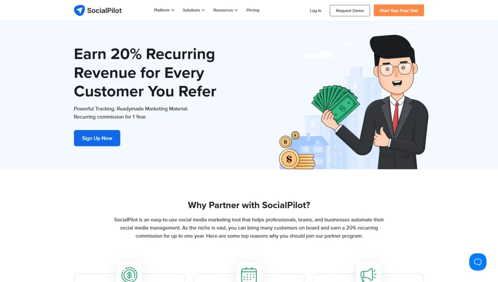 SocialPilot Affiliate Program