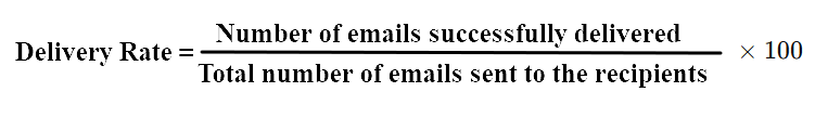 Delivery Rate Formula